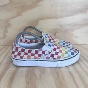 Vans Off The Wall - Skate Rainbow Slip-On - Sneakers - Multicolor - Women's -8.5